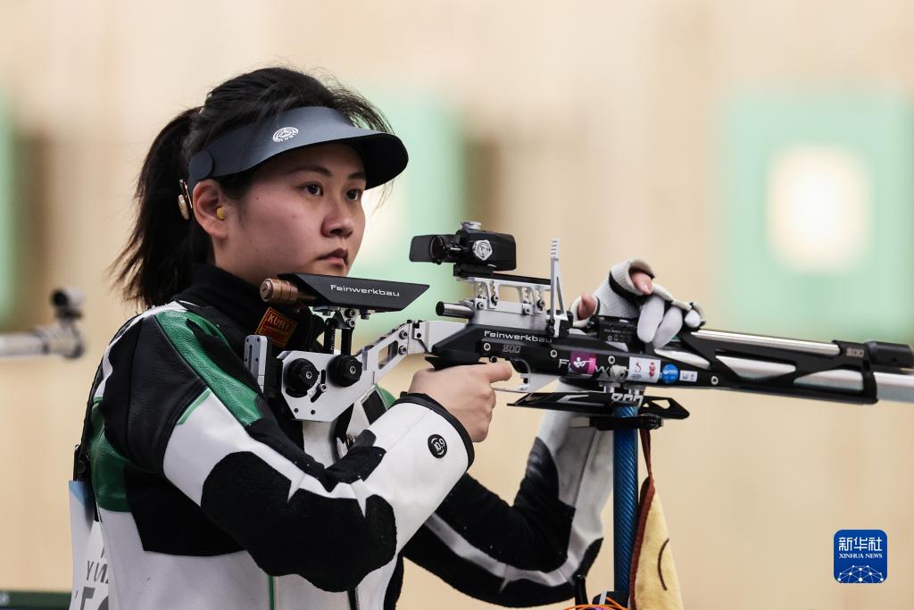 精准射击!射击选手夺得个人赛金牌 精准射击!射击选手夺得个人赛金牌