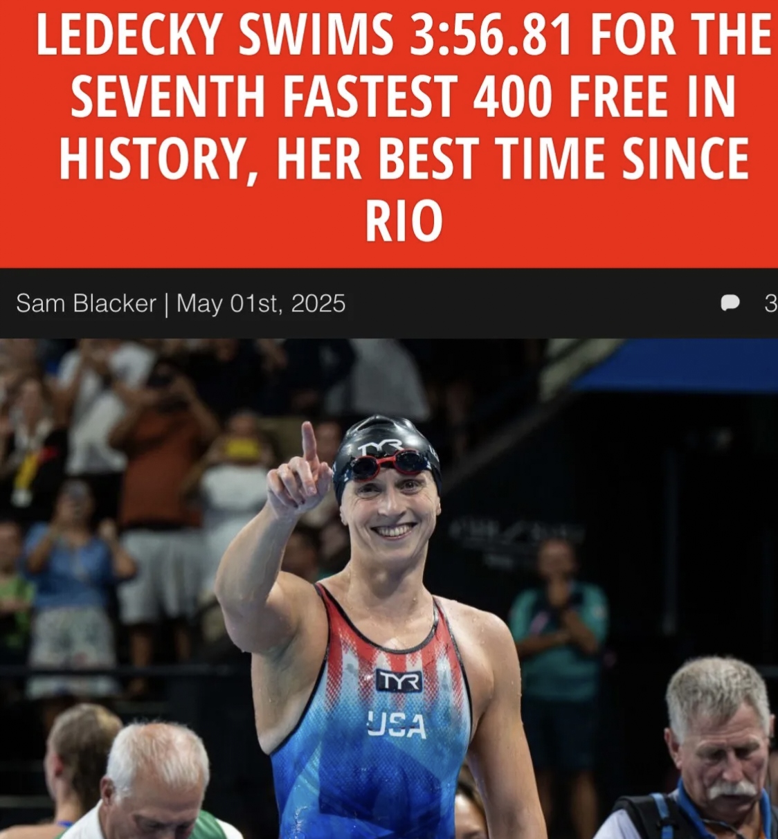 美国游泳选手刷新世界纪录取得第一名 美国游泳选手刷新世界纪录取得第一名